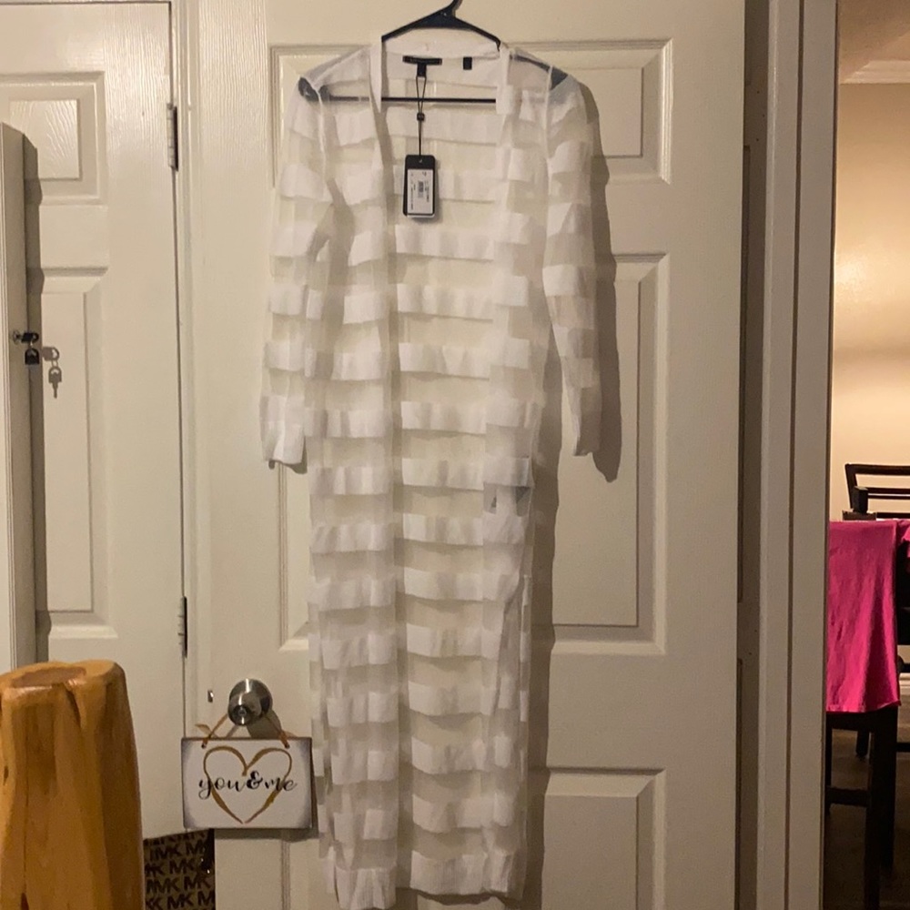 White Cardigan